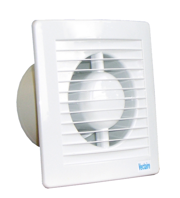 Vectaire AS10TPLUS As Plus Slimline 100mm Axial Fan With Timer